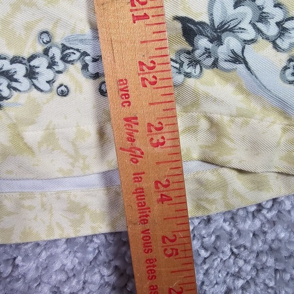 Tommy Bahama Women Silk Floral‎ Shirt Size Large Beach Resort Vacation Casual - Picture 9 of 11